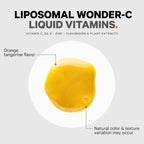 Codeage Nanofood Wonder-C - Líquido Liposomal de Vitamina C con D3, E, Zinc y Extractos Vegetales