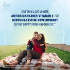 Vitaminas prenatales veganas con DHA y EPA (60 cápsulas) - Suplemento de algas con vitamina E, sin carragenina