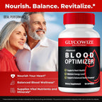 Glycowize Blood Optimizer Cápsulas - Suplemento Premium para Circulación y Niveles Estables (2 Paquetes)