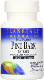 Planetary Herbals FS Extracto de Corteza de Pino - 150 mg, 60 Comprimidos