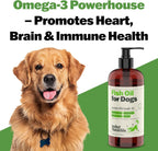 Deley Naturals Icelandic Fish Oil for Dogs - Omega 3 EPA/DHA - 473ml