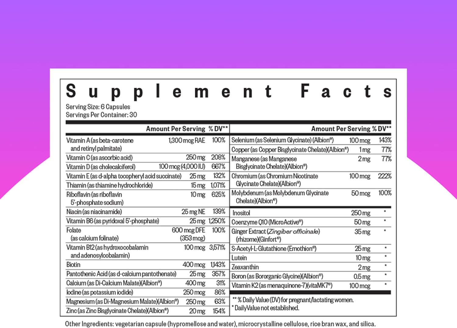 Seeking Health Optimal Prenatal MF - Complemento prenatal con folato, vitamina A, jengibre y vitamina B12 - Apoyo digestivo e inmunitario (180 cápsulas)
