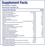 AVED Iron Free Daily Multivitamin – Multivitamínico sin hierro para hombres y mujeres, 120 comprimidos