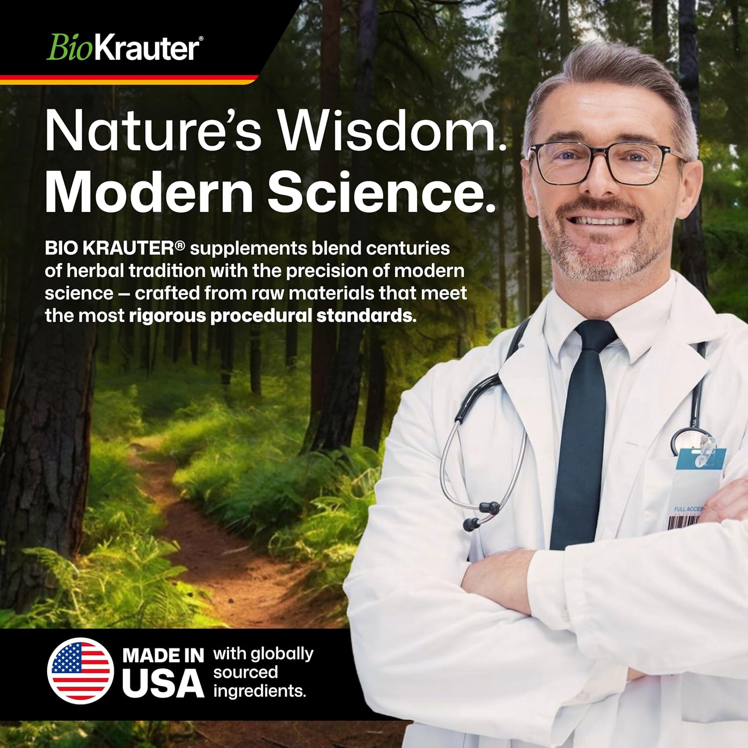 BIO KRAUTER® Schisandra para la Calma y Relajación - Complemento Vegano de Estado de Ánimo - Extracto Líquido de Baya de Schisandra 118 ml - Gotas Naturales 650 mg por Dosis, Suministro para 56 Días, Sin Alcohol ni Azúcar