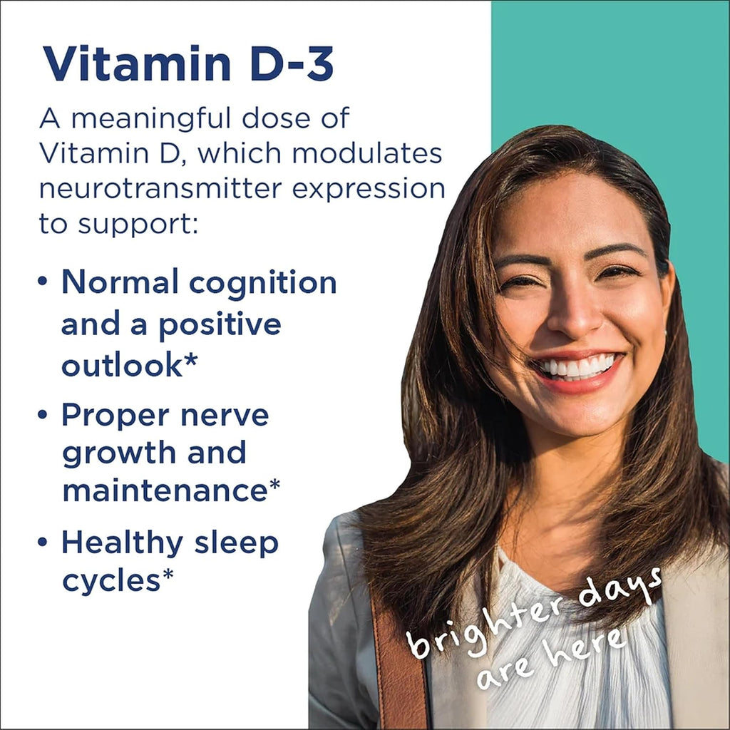 MethylPro Vitamina D3 5,000 UI - 125 mcg - Apoya la fortaleza ósea, el equilibrio inmunológico y el bienestar del estado de ánimo - 90 cápsulas