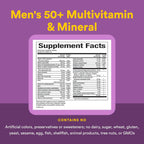 MultiFactors Women's 50+ Multivitamínico y Minerales - 90 Cápsulas
