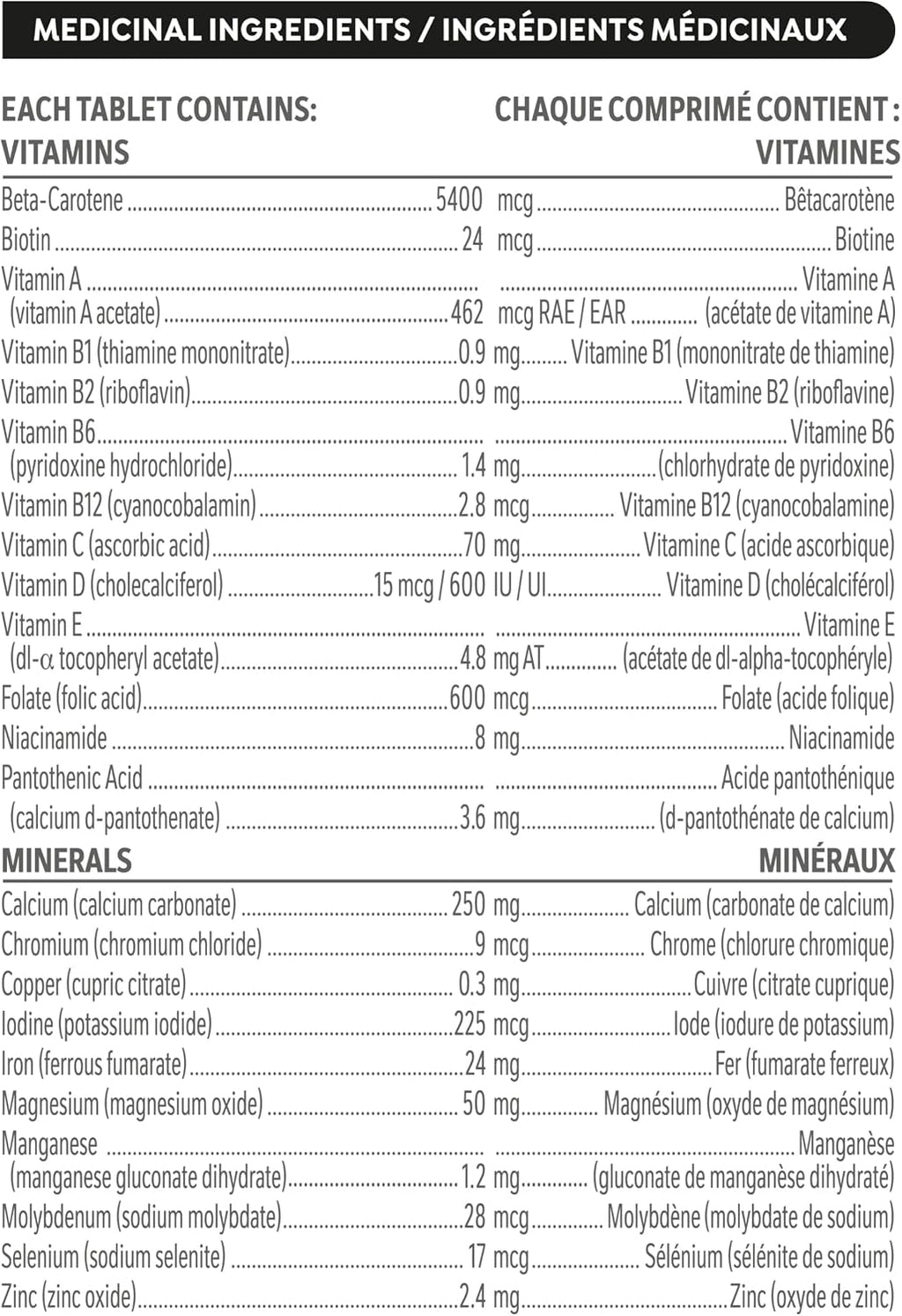 Materna Nestle Complemento Prenatal y Postparto 100 Comprimidos