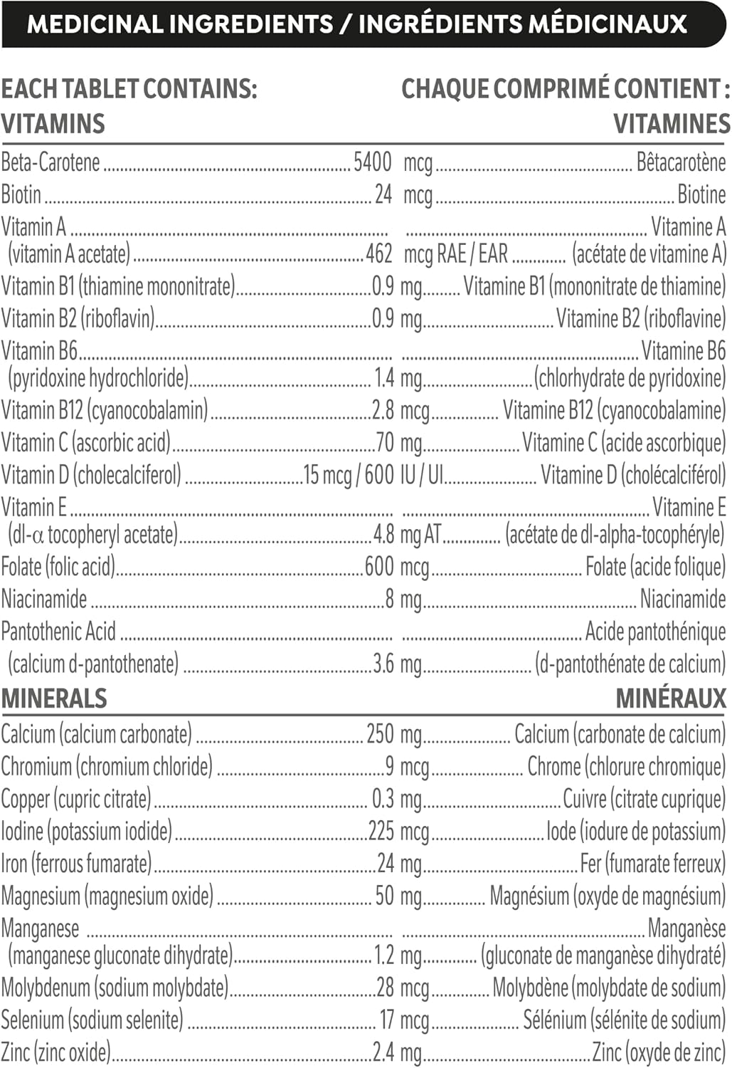 Materna Nestle Complemento Prenatal y Postparto 100 Comprimidos
