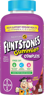 Flintstones Vitaminas Completas Gomitas Multivitamínicas para Niños - 180 Gomitas