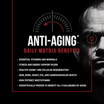 Jocko Fuel TIME WAR - Multivitamínico con – PQQ : un compuesto que favorece la salud mitocondrial, apoyando la – Image 2