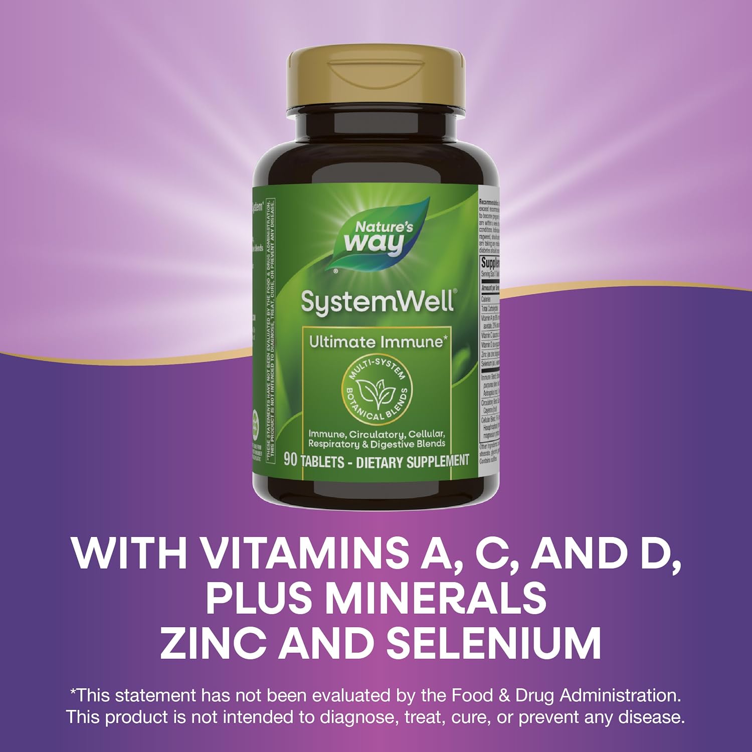 Nature's Way SystemWell Ultimate Immune - 90 Comprimidos