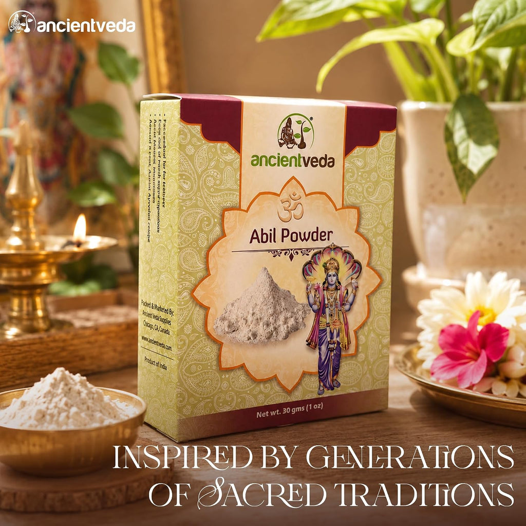 ANCIENT VEDA Puja Essentials 3 Packs (Abil Powder)