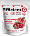 ANDREW LESSMAN Efficient C + Cranberry Benefits - 180 Sobres - Vitamina C No Ácida con Arándano