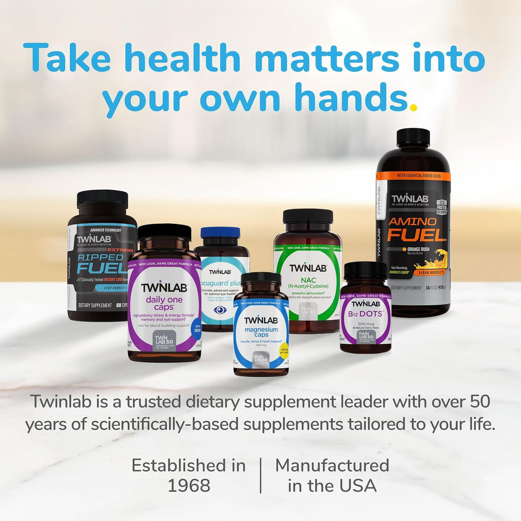 Twinlab TWL Men's Daily One Multivitamínico para Hombres (60 comprimidos)
