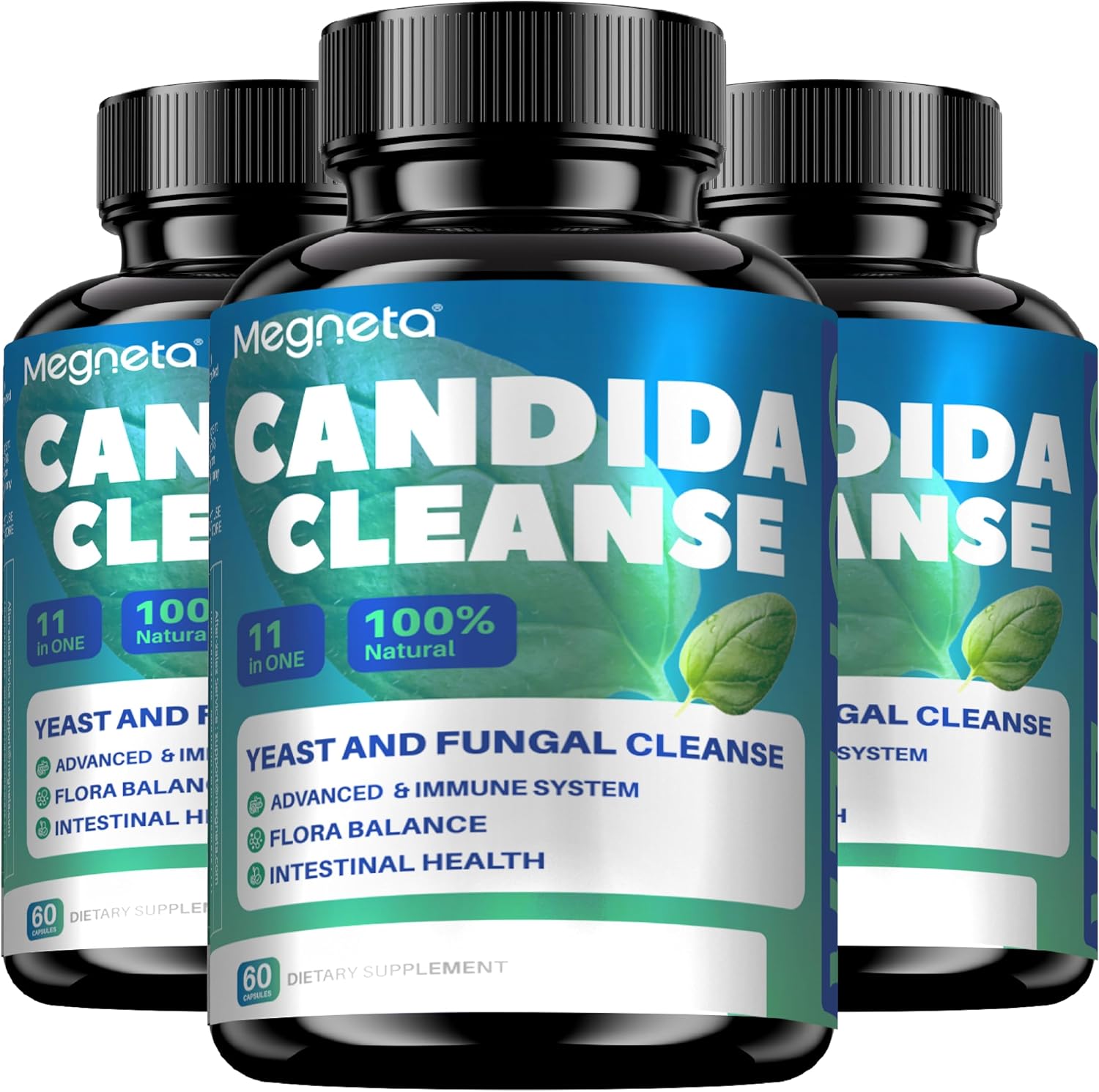 Candida Cleanse Supplement, Support Immune Health, 120 Capsules