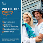 Dr. Tobias Prebiotics - 30 Capsules - Digestive Support and Gut Health