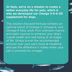 Nulo Omega 3-6-9 Aceite de Pescado para Perros y Cachorros – Apoya la Salud de la Piel, el Pelaje, las Articulaciones y el Corazón – 473 ml