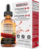 Vitamina B12 Sublingual Gotas Líquidas - Metilcobalamina 3000mcg - 60 Dosis - Vegano