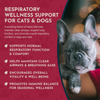 Breathe EZ - Suplemento Herbal para Perros y Gatos, 1 fl oz