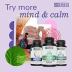 Zhou Calm Now - Complemento para la calma con GABA y Ashwagandha, 60 Cápsulas Vegetales