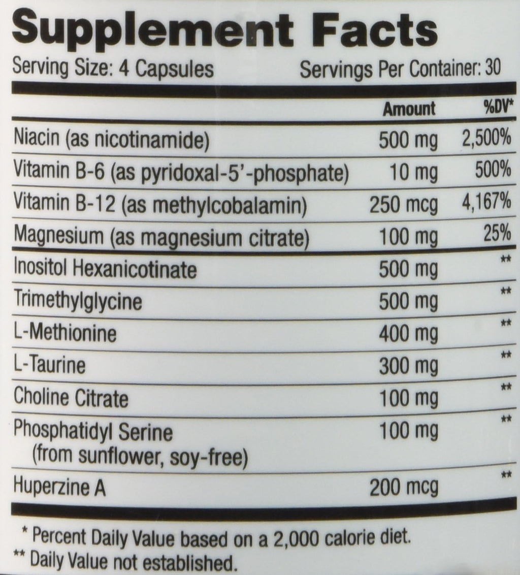 Cognitive Balance 120 VegiCaps - NuMedica