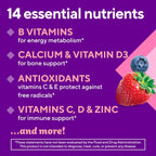 Vitafusion Multivitamínico para Mujeres Sin Azúcar - 90 Gomitas