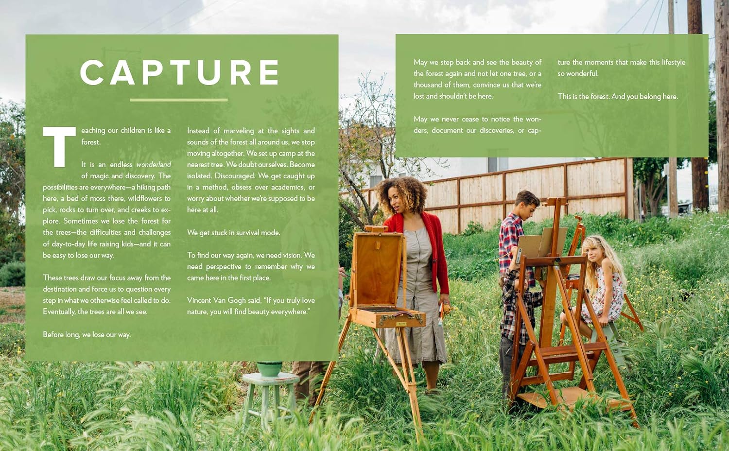 Wild and Free Nature: 25 aventuras al aire libre para niños
