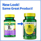 Sublingual B12 500 mcg - Spring Valley - Cherry Flavor - 200 comprimidos