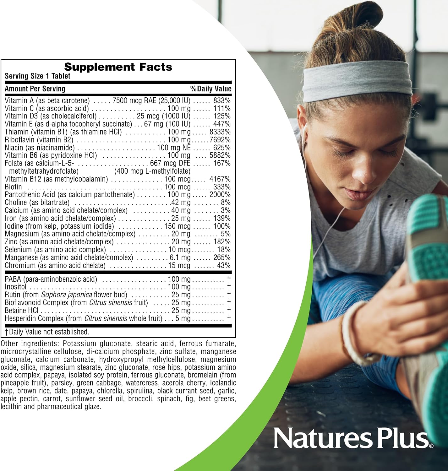NaturesPlus Ultra II Daily Multivitamínico - Pack de 2 (360 Comprimidos)