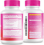 Pink Stork Suplemento PMS para Mujeres - con Vitex, Ashwagandha, Maca y 10 Vitaminas y Minerales - 60 Cápsulas