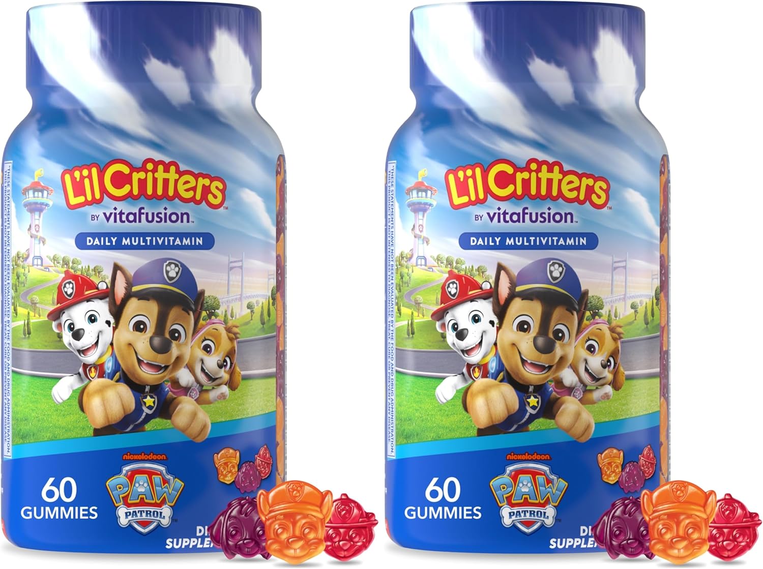 Lil Critters Multivitamínico Infantil Paw Patrol - 60 Gomitas