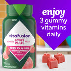 vitafusion Power Plus Multivitamínico para Mujer, Gomitas 90 uds