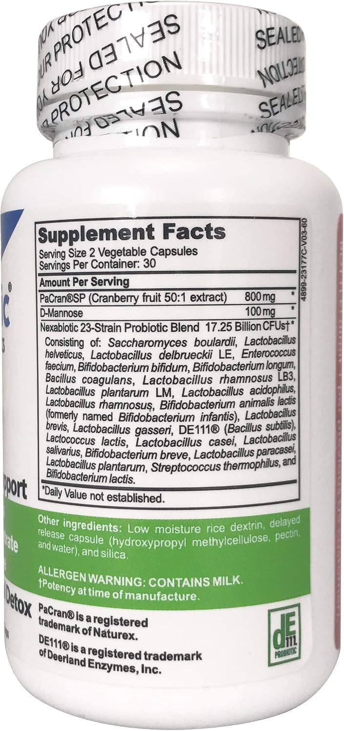 DrFormulas Nexabiotic Probiótico para Mujeres – Apoyo durante el Embarazo y Lactancia