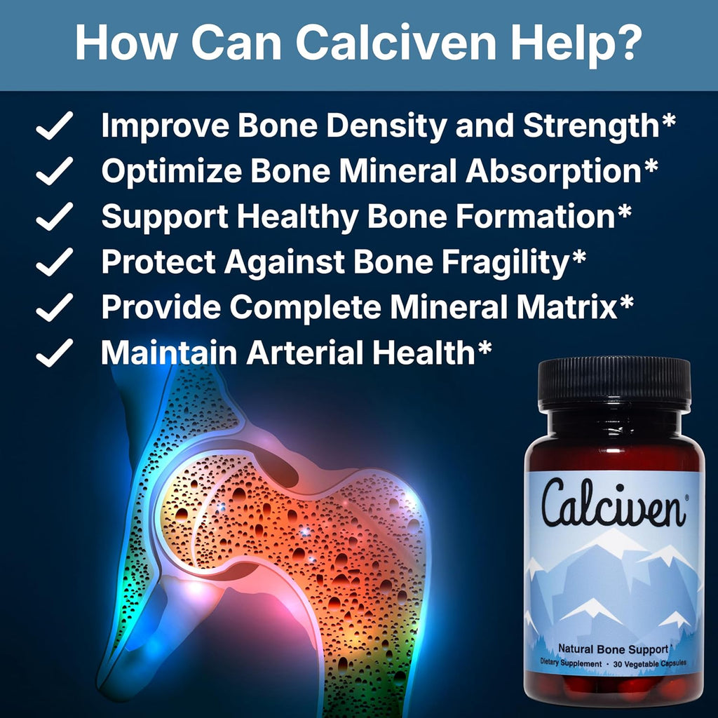 Calciven - Suplemento Natural de Calcio y Minerales para el Soporte Óseo
