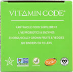 Garden of Life Vitamin Code Raw B Complex - Complejo B Vegano de Alta Potencia, 60 Cápsulas