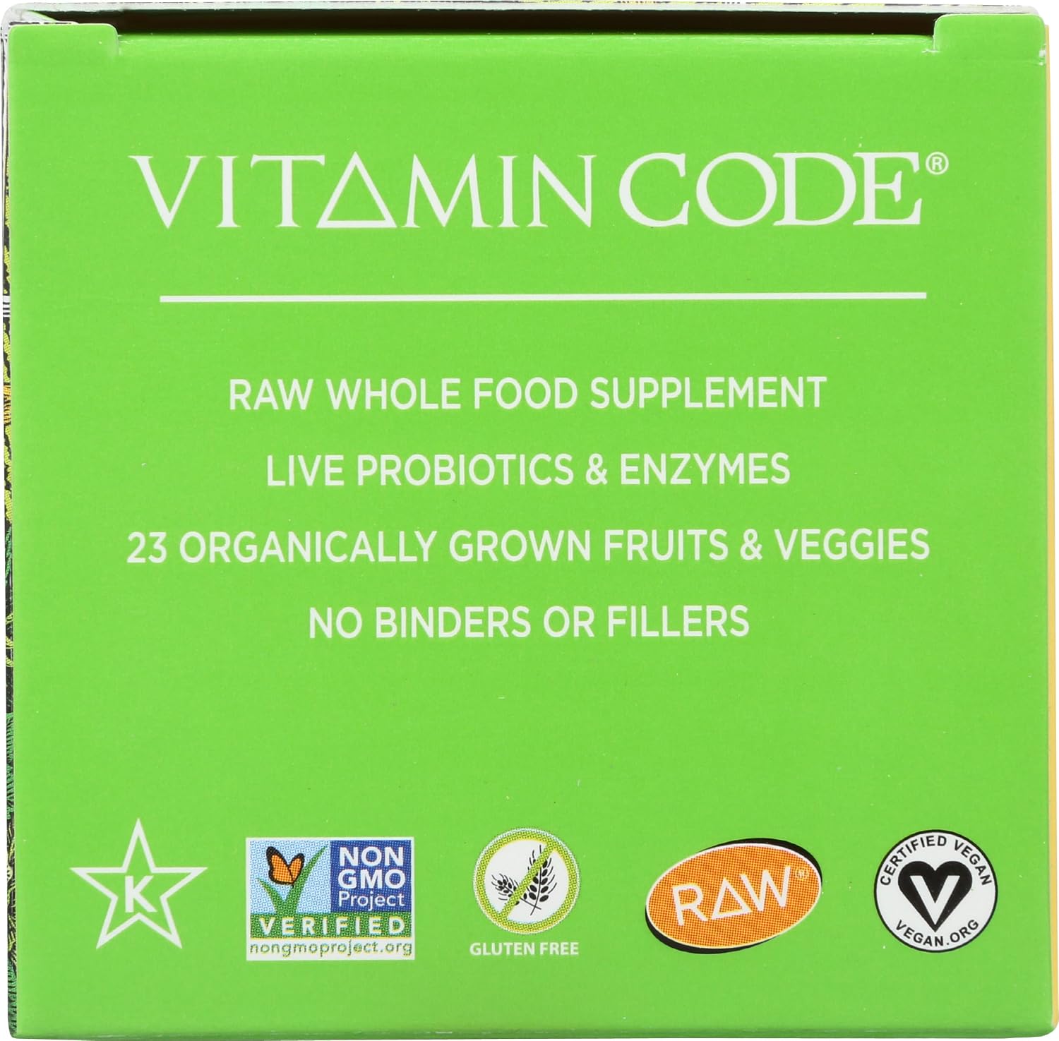 Garden of Life Vitamin Code Raw B Complex - Complejo B Vegano de Alta Potencia, 60 Cápsulas