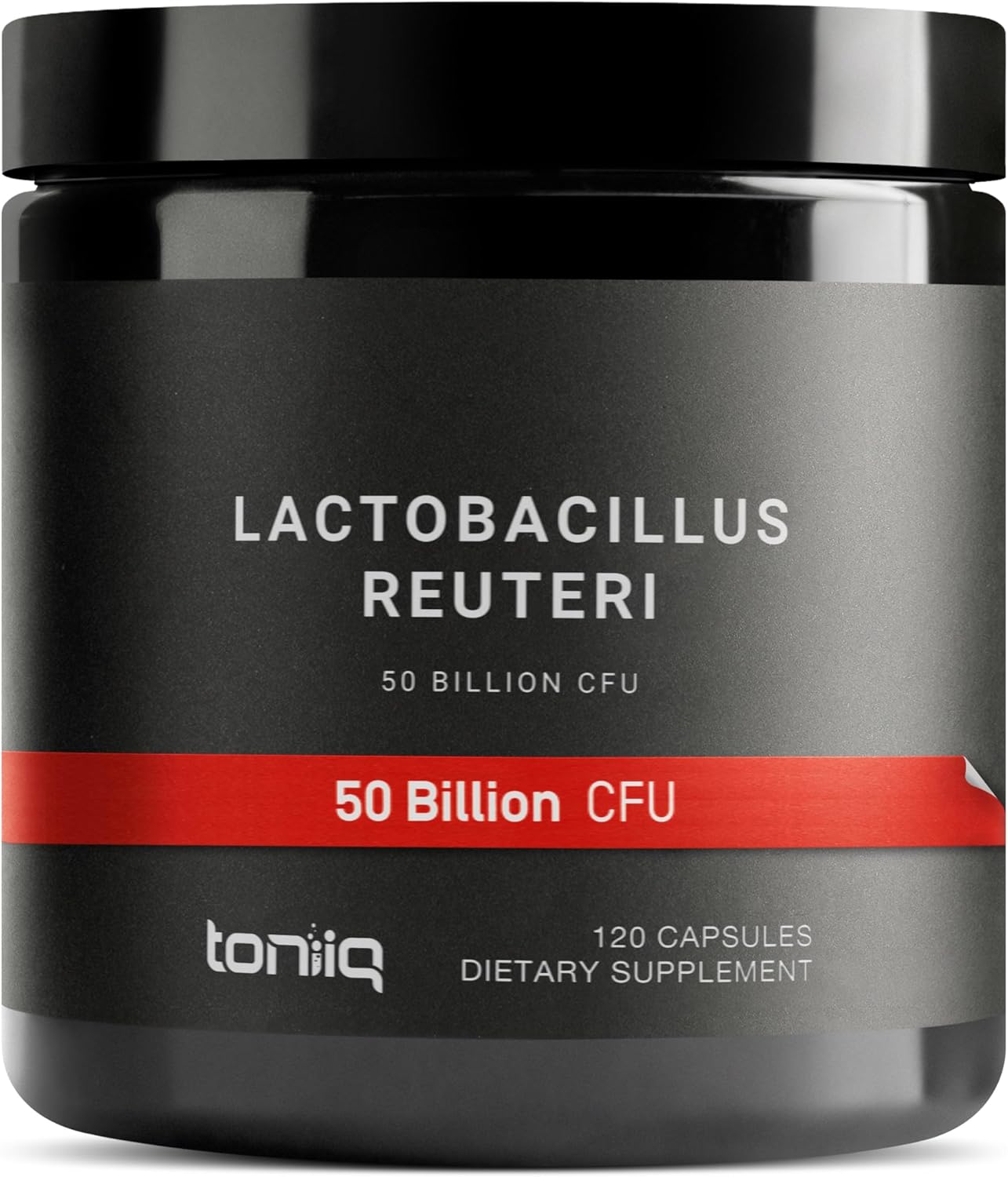 Toniiq Probiótico Lactobacillus Reuteri 50 Mil Millones UFC, 60 Cápsulas Vegetales