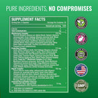 Approved Science Fruits & Veggies - 42 Frutas y Verduras Enteras - Suplemento Diario - 270 Cápsulas (3 Meses)