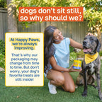 Happy Paws No Poo Chews para Perros - Coprofagia y Salud Digestiva con Calabaza, Probióticos y Enzimas - 100 uds