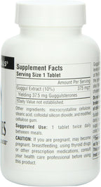 Source Naturals Guggulsterones 37.5 mg - 120 Comprimidos