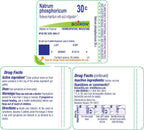 Boiron Natrum Phosphoricum 30C – 80 glóbulos – Remedio homeopático para la acidez estomacal