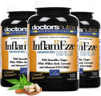 InflamEzze - Suplemento de Cúrcuma, Curcumina y Jengibre - Sin Gluten (120 Cápsulas)