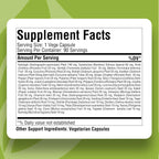 Mahasudarshan - Fórmula Ayurvédica Tradicional con 37 Extractos Herbales | 90 Cápsulas Vegetales, 800mg