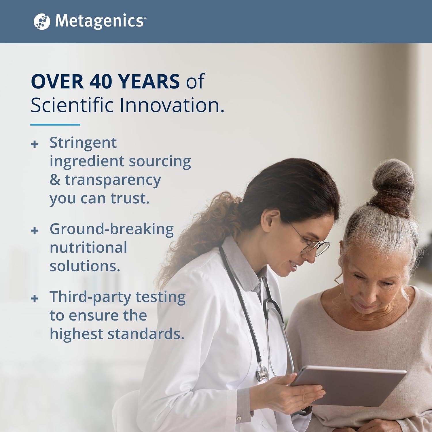 Metagenics HerWellness Recharge Overnight - Apoyo al Sueño Femenino con Magnesio Quelado, Albahaca Sagrada, Zinc y Vitamina C - 60 Comprimidos