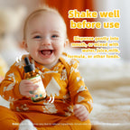 Nature's Nutra Sunshine Vitamina D3 400IU, Gotas Líquidas para Bebés y Niños, 60 ml