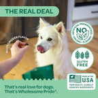 Wholesome Pride 9-en-1 Masticables Blandos Multifuncionales para Perros – 90 uds