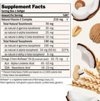 ANDREW LESSMAN Tocotrienoles Completos con Vitamina E Gamma – 240 Cápsulas Blandas