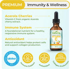 Why Not Natural Organic Liquid Vitamin C Drops Supplement