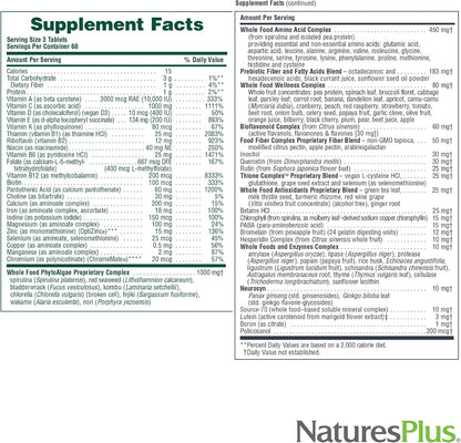 NaturesPlus Ultra Source of Life Multivitamin - 180 Comprimidos – Image 5