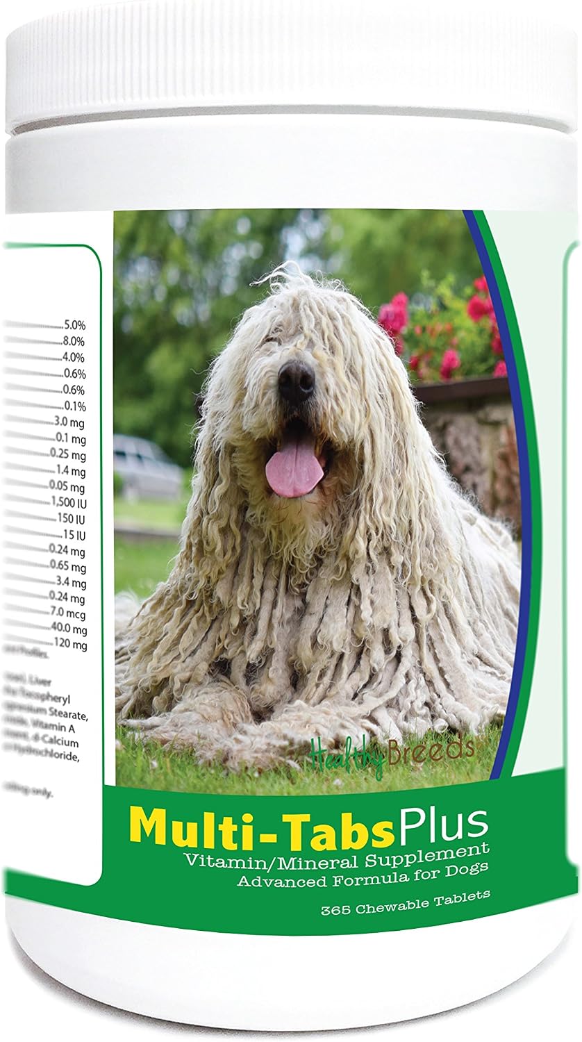 Healthy Breeds Komondorok Multi-Tabs Plus Comprimidos Masticables 365 Unidades